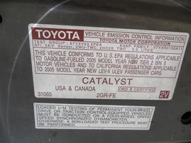 2005 Toyota Avalon XLS Gray 3.5L AT #Z21522